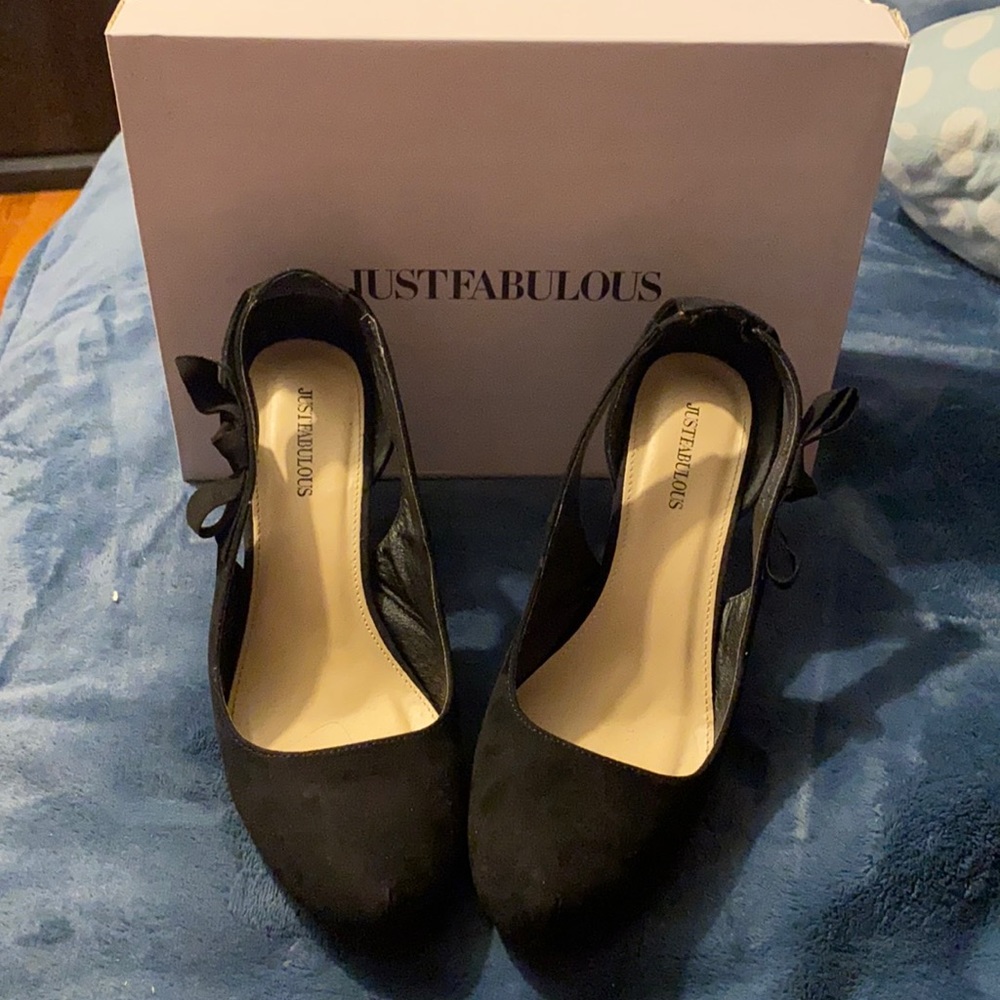 Just Fabulous size 9 in black